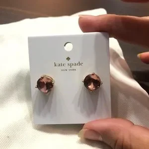 kate spade Jewelry Kate Spade Lilac Petal Purple Gumdrop Gem